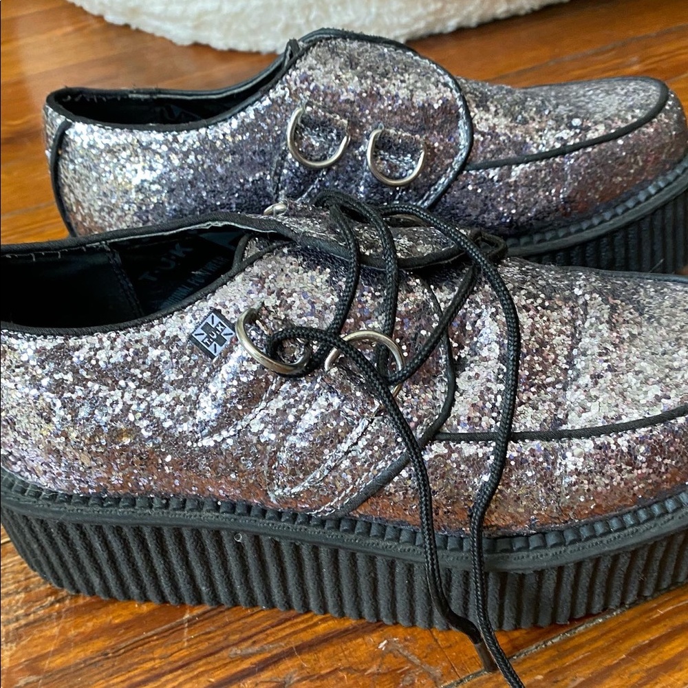 Sparkle platform shoes!!